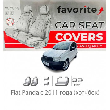 Чехлы модельные Fiat Panda с 2011 года (хэтчбек)