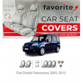 Чохли модельні Fiat Doblo Panorama 2005-2015 Чохли модельні Fiat Doblo Panorama 2005-2015