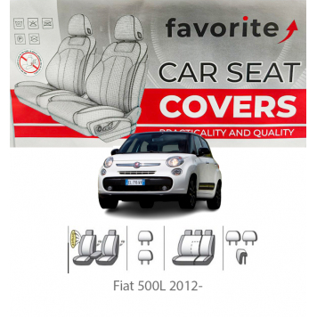 Чехлы модельные Fiat 500L с 2012 года универсал