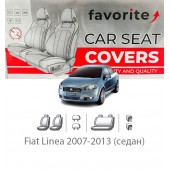 Чохли модельні Fiat Linea 2007-2013  (седан)
