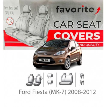Чохли модельні Ford Fiesta (MK-7) 2008-2012 (хетчбек)