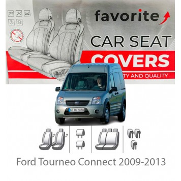 Чохли модельні Ford Tourneo Conect 2009-2013 (мінівен)