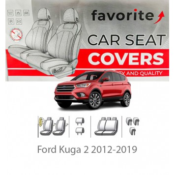 Чехлы модельные Ford Kuga 2 2012-2019