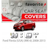 Чохли модельні Ford Fiesta (USA) (MK-6) 2008-2013 (седан)