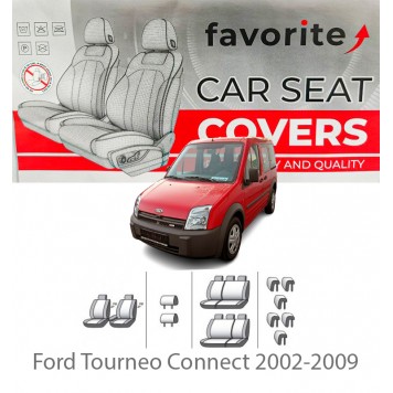 Чохли модельні Ford Tourneo Conect 2002-2009 (8 місць)
