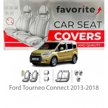 Чохли модельні Ford Tourneo Conect 2013-2018 (мінівен)