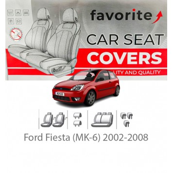 Чохли модельні Ford Fiesta (MK-6) 2002-2008 (хетчбек)