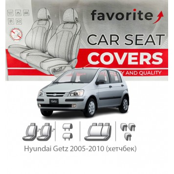 Чохли модельні Hyundai Getz 2005-2010 (хетчбек) 