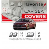 Чохли модельні Hyundai Elantra з 2020 року (седан)