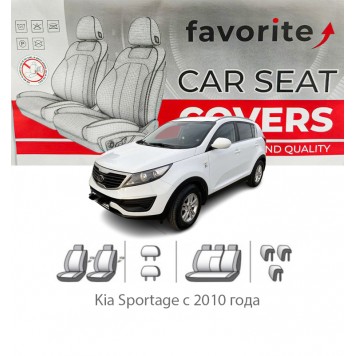 Чехлы модельные Kia Sportage с 2010 года