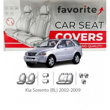 Чехлы модельные Kia Sorento (BL) 2002-2009
