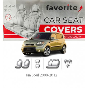 Чехлы модельные Kia Soul 2008-2012