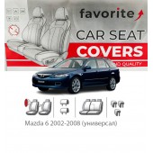 Чохли модельні Mazda 6  2002-2008 (універсал) Чохли модельні Mazda 6  2002-2008 (універсал)