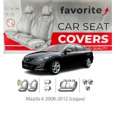 Чохли модельні Mazda 6  2008-2012 (седан) Чохли модельні Mazda 6  2008-2012 (седан)