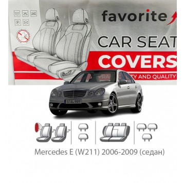 Чехлы модельные Mercedes E (W211) 2006-2009 (седан)