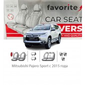 Чехлы модельные Mitsubishi Pajero Sport с 2015 года