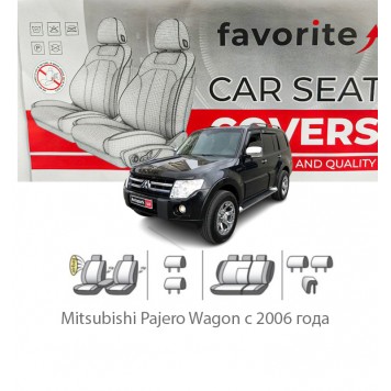 Чохли модельні Mitsubishi Pagero Wagon з 2006 року