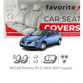 Чехлы модельные NISSAN Primera (P12) 2002-2007 (седан)