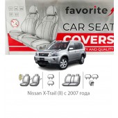 Чохли модельні NISSAN X-Trail (II) з 2007 року Чохли модельні NISSAN X-Trail (II) з 2007 року