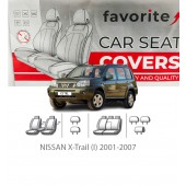 Чохли модельні NISSAN X-Trail (I) 2001-2007 Чохли модельні NISSAN X-Trail (I) 2001-2007