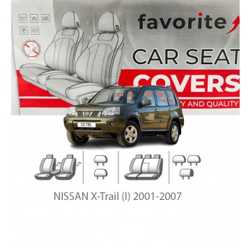Чохли модельні NISSAN X-Trail (I) 2001-2007