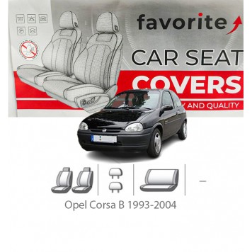 Чехлы модельные Opel Corsa B 1993-2004