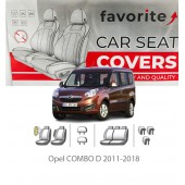 Чехлы модельные Opel COMBO D 2011-2018