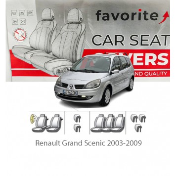 Чохли модельні Renault Grand Scenic 2003-2009