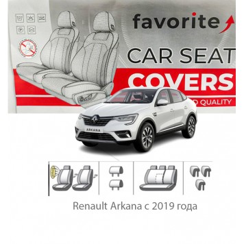 Чохли модельні Renault Arkana з 2019 року