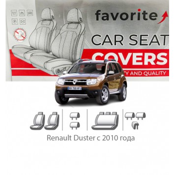Чохли модельні Renault Duster з 2010 року