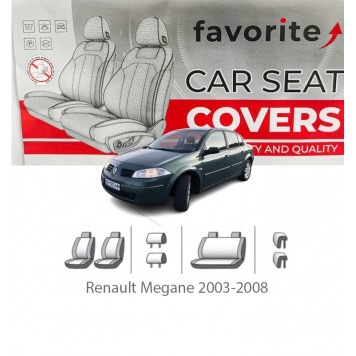 Чохли модельні Renault Megane 2003-2008