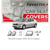 Чохли модельні Renault Logan 2004-2012 (седан)  