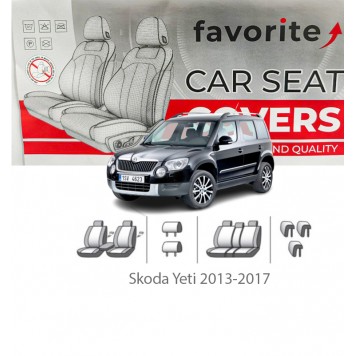 Чохли модельні Skoda Yeti 2013-2017 