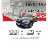 Чохли модельні Toyota Highlander 2014-2017