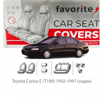 Чехлы модельные Toyota Carina E (T190) 1992-1997 (седан)
