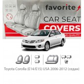 Чохли модельні Toyota Corolla (E14/E15) USA 2006-2012 (седан)