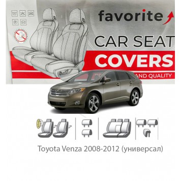 Чохли модельні Toyota Venza 2008-2012 (універсал)  