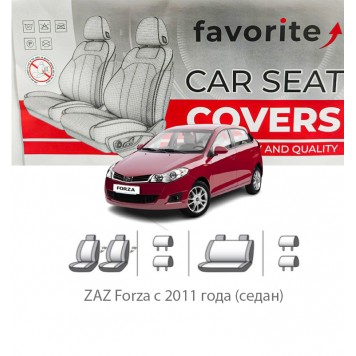 Чохли модельні ZAZ Forza з 2011 року (седан)