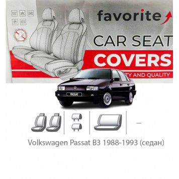 Чохли модельні Volkswagen Passat B3 1988-1993 (седан)