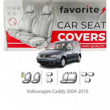 Чохли модельні Volkswagen Caddy 2004-2010