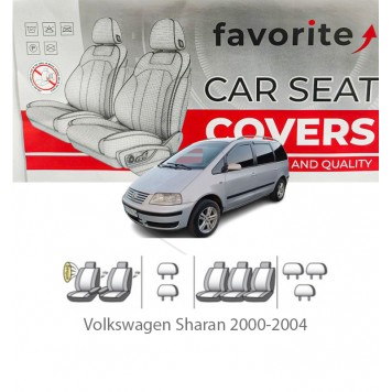 Чохли модельні Volkswagen Sharan 2000-2004