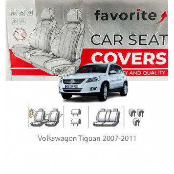 Чохли модельні Volkswagen Tiguan 2007-2011