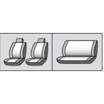 Чохли на сидіння B75%-1