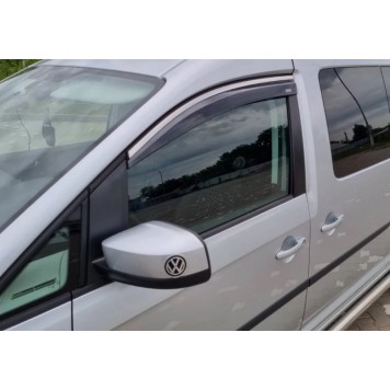 Ветровики для Volkswagen Caddy 2004-2010 года-1