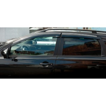 Ветровики для Nissan Qashqai 2010-2014 года-1