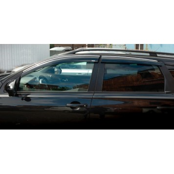 Ветровики для Nissan Qashqai 2007-2010 года-1