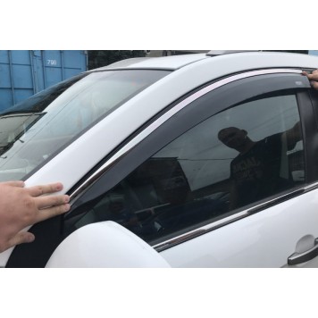 Ветровики для Opel Astra K 2016-2021 года-1