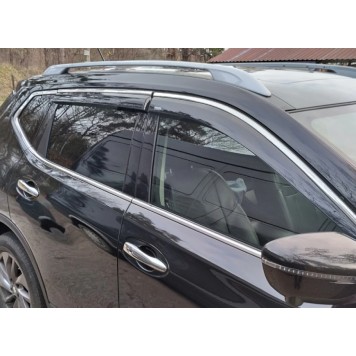 Ветровики для Nissan X-Trail T32 2014-2021 года-1
