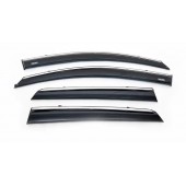 Ветровики для Nissan Qashqai 2010-2014 года Ветровики для Nissan Qashqai 2010-2014 года
