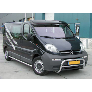 Козирок лобового скла на кронштейнах Renault Trafic 2001-2015-2